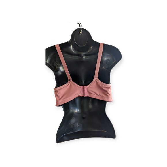 Women Rose Intimate Pink Bra 38B No underwire, Extra Wide Back W/ 3 Hooks - Picture 3 of 5